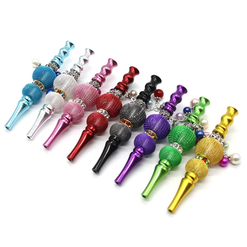 

Jewelry Alloy Shisha Hookah Mouth Tips Chicha Filter Tip Detachable Tips Hookah Mouthpiece Smoking Accessories Cigarette Holder