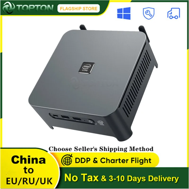 Мини-компьютер TOPTON 10th Gen Xeon W-10885M Intel i9 10980HK игровой мини-компьютер с поддержкой Windows