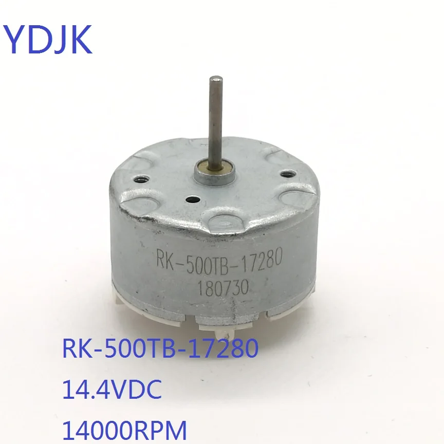 RK-500TB-17280 RF-500TB DC 3V~9V 5V 6V Mini Round 32mm Diameter Motor Long Shaft 