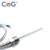 600C 1/2 NPT Waterproof Stainless Steel K J PT100 Thermocouple Sensor Probe 50mm 100mm for PID Temperature Controller 2m 5m wire ► Photo 2/5