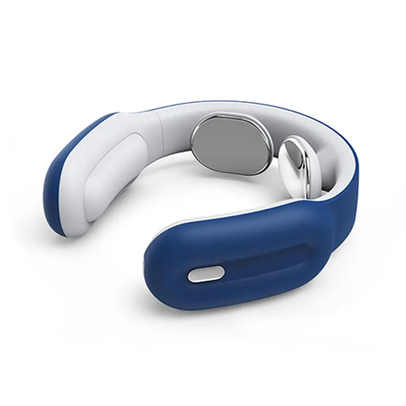Smart blue Slimme schouder en nek массажер blauwe stijl kan voorkomen dat cervicale spondylose oplaadbaar en draagbaar is - Цвет: Smart blue