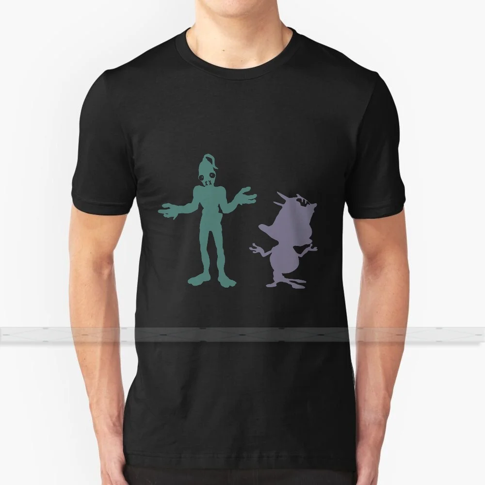 

" I Dunno " - Oddworld Abe & Munch For Men Women T Shirt Print Top Tees 100% Cotton Cool T - Shirts S - 6XL Oddworld Abe Munch