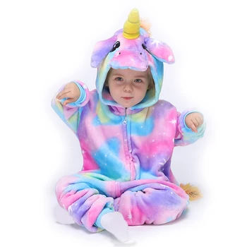 Mameluco Pijama de Unicornio de Colorines para niña de 3 a 12 años 1