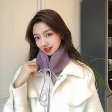 Новинка, модные женские наушники,, теплые меховые наушники, повязка на голову для женщин, одноцветные кавайные наушники для девушек, зимние