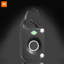 Xiaomi Mijia Электроника Интеллектуальный отпечаток пальца автоматический отпечаток пальца Замок Ящика инструменты замок умный дом путешествия