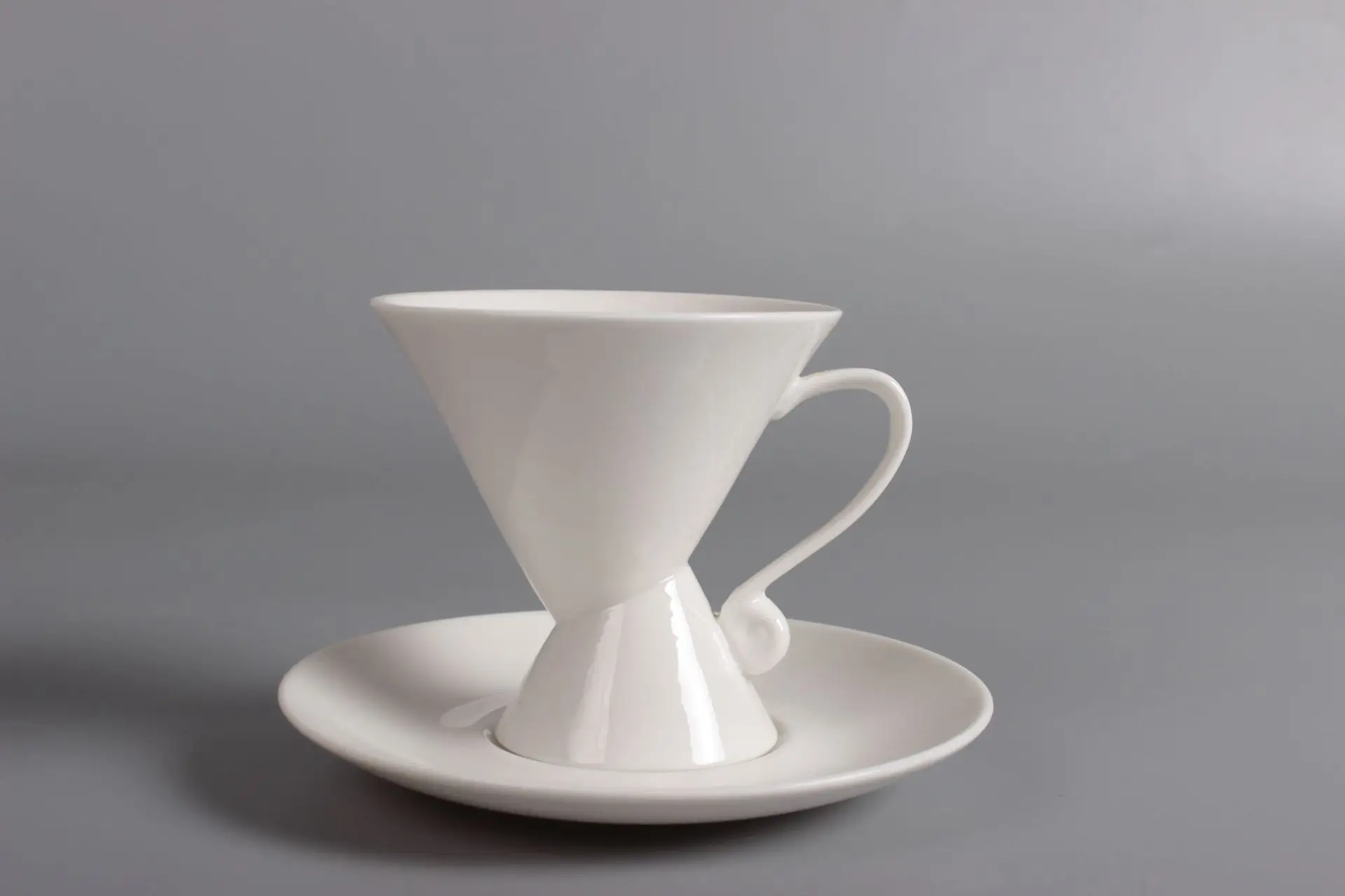 YODECO Tasse a expresso et soucoupe 1 personne porcelaine blanche pas cher  