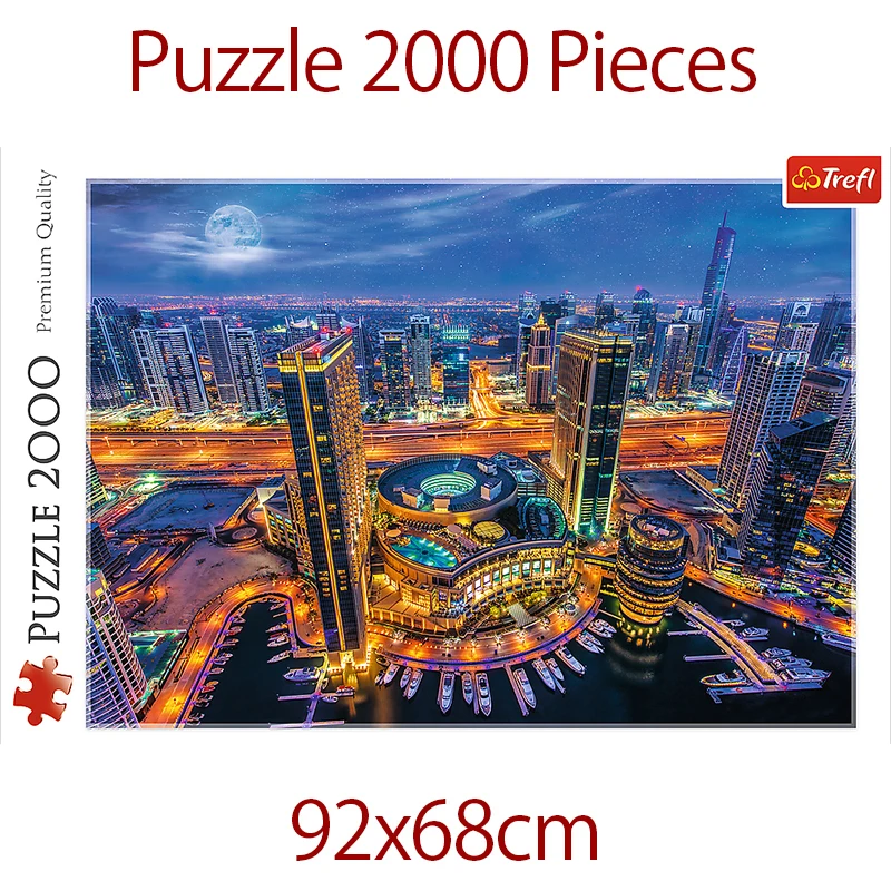 

Puzzle 2000 PiecesAdult DIY Landscape Dubai Pattern Picture Jigsaws Home adults children Game 2000 Pieces landscape Picture Gift