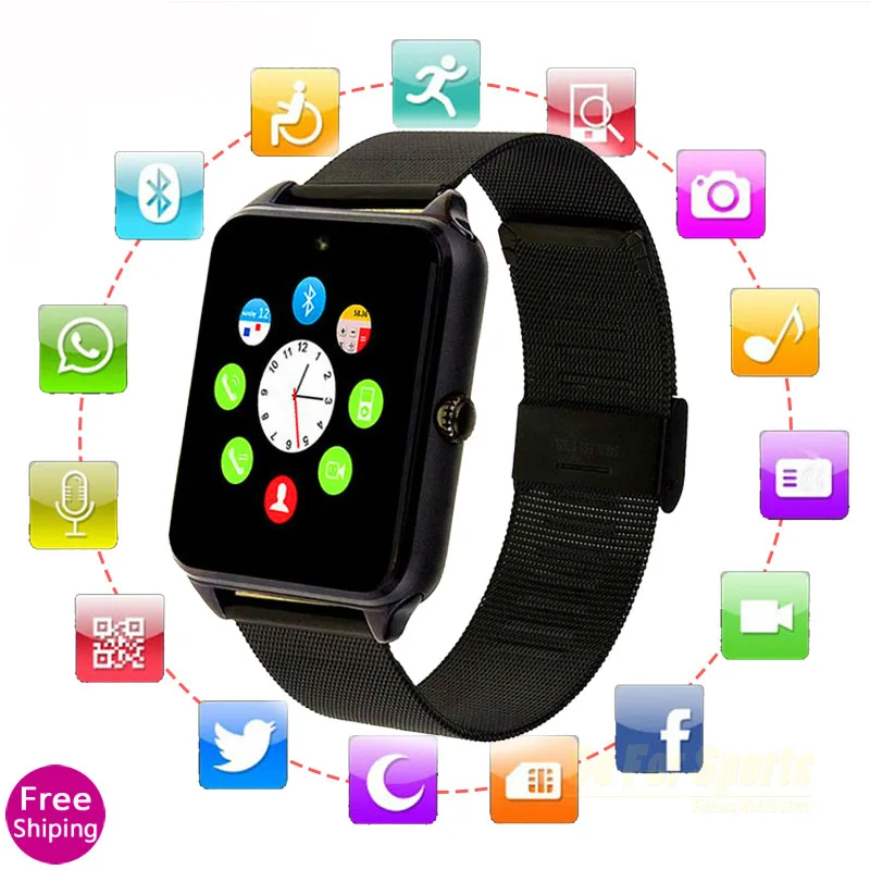 Новинка Z60 Смарт-часы с sim-картой Bluetooth умные часы relogio inteligente SmartWatch GT08 Plus reloj PK A1 |