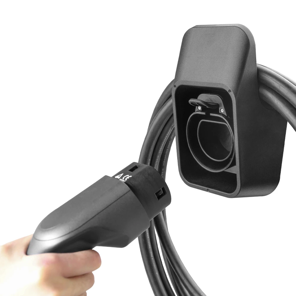 EV Cable Holder Type 2 Electric Car Charging Cable Holster Dummy Socket  Type-2