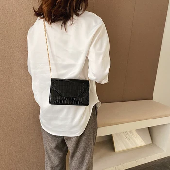 

2020 Fashion Bags Women's Bags Cell Phone Bags Chain Bags Stone Pattern Women's Bags Shoulder Messenger Bags