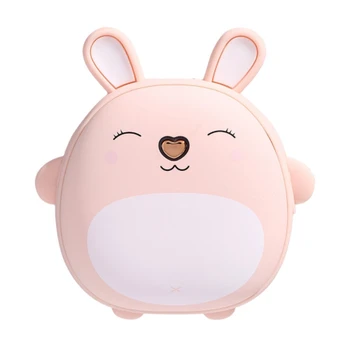 

Cute Cartoon Winter Mini Hand Warmer Portable USB Rechargeable 6000MAh Power Bank Double Sided Quick Heating