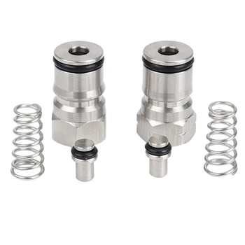 

Cornelius Type Ball Lock Keg Posts,Stainless Steel Poppets and Springs,Poppet Female Thread Gas + Liquid