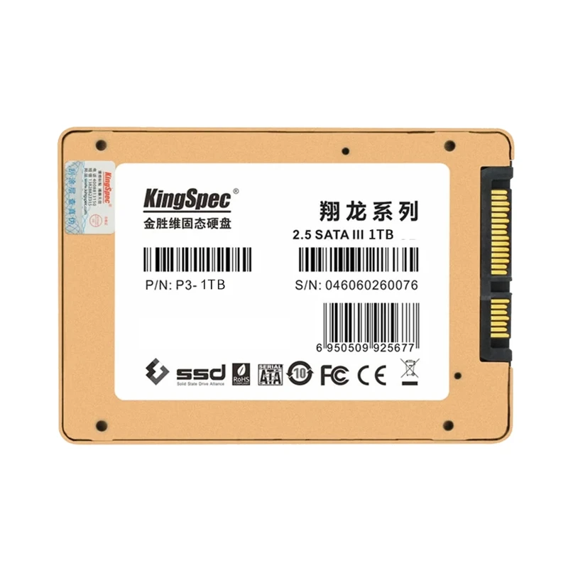KingSpec P3-1TB SATA III 3,0 2,5 дюймов 3D MLC цифровой SSD твердотельный накопитель для компьютера ПК ноутбука настольного компьютера KingSpec P3-1TB SATA III 3,0 2,5 дюймов 3D MLC цифровой SSD твердотельный накопитель для компьютера ПК ноутбука настольного компьютера