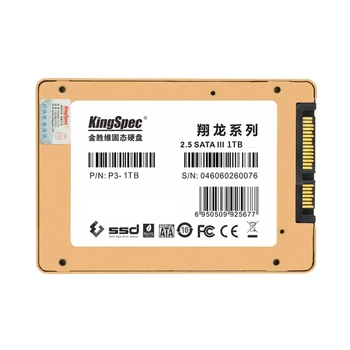 

KingSpec P3-1TB SATA III 3.0 2.5 Inch 3D MLC Digital SSD Solid State Drive for Computer PC Laptop Desktop