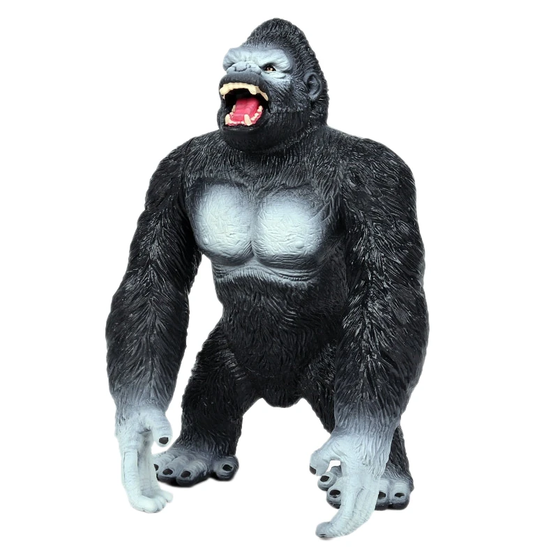 

Simulation Solid Static Wild Animal Model Chimpanzee Monkey Child Plastic Doll Ornaments