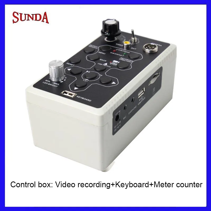 control box with meter counter 