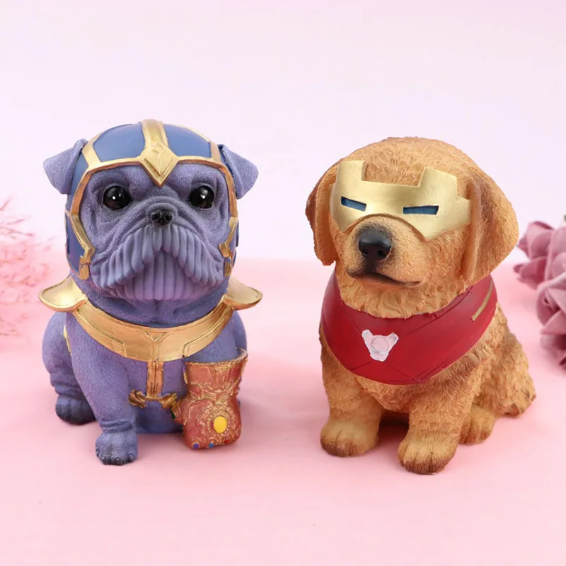 Marvel танос Копилка бог грома детская игрушка Копилка Железный человек модель Cion коробка для хранения Капитан Америка экономия монет