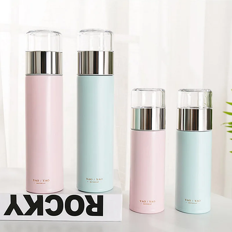 

Fashion Simple Portable Tea Division Insulated Cup Stainless Steel Separation Tea Drink Water Cup Girl'S Bag in Bag Cup