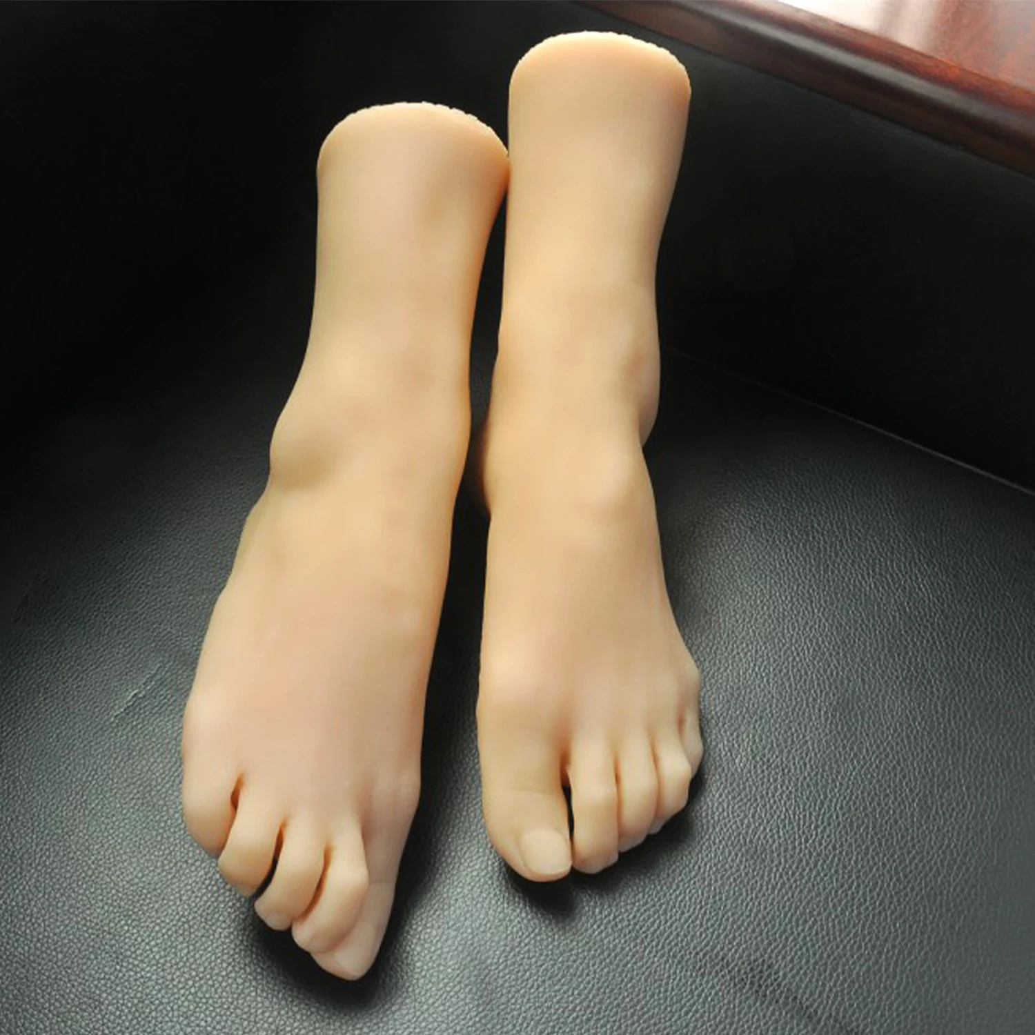 Силиконовые поддельные ноги позиционирования модель Lifesize женские 1:1