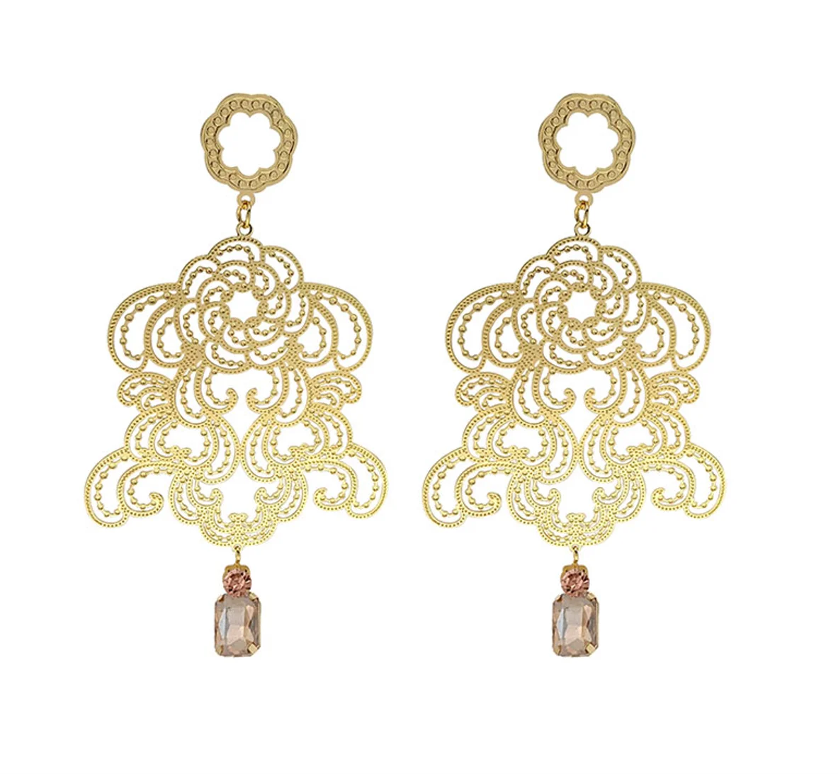 trend Simple 925 Silver Needle Hoop Unusual wedding bride Unique Earrings for women Fashion Jewelry