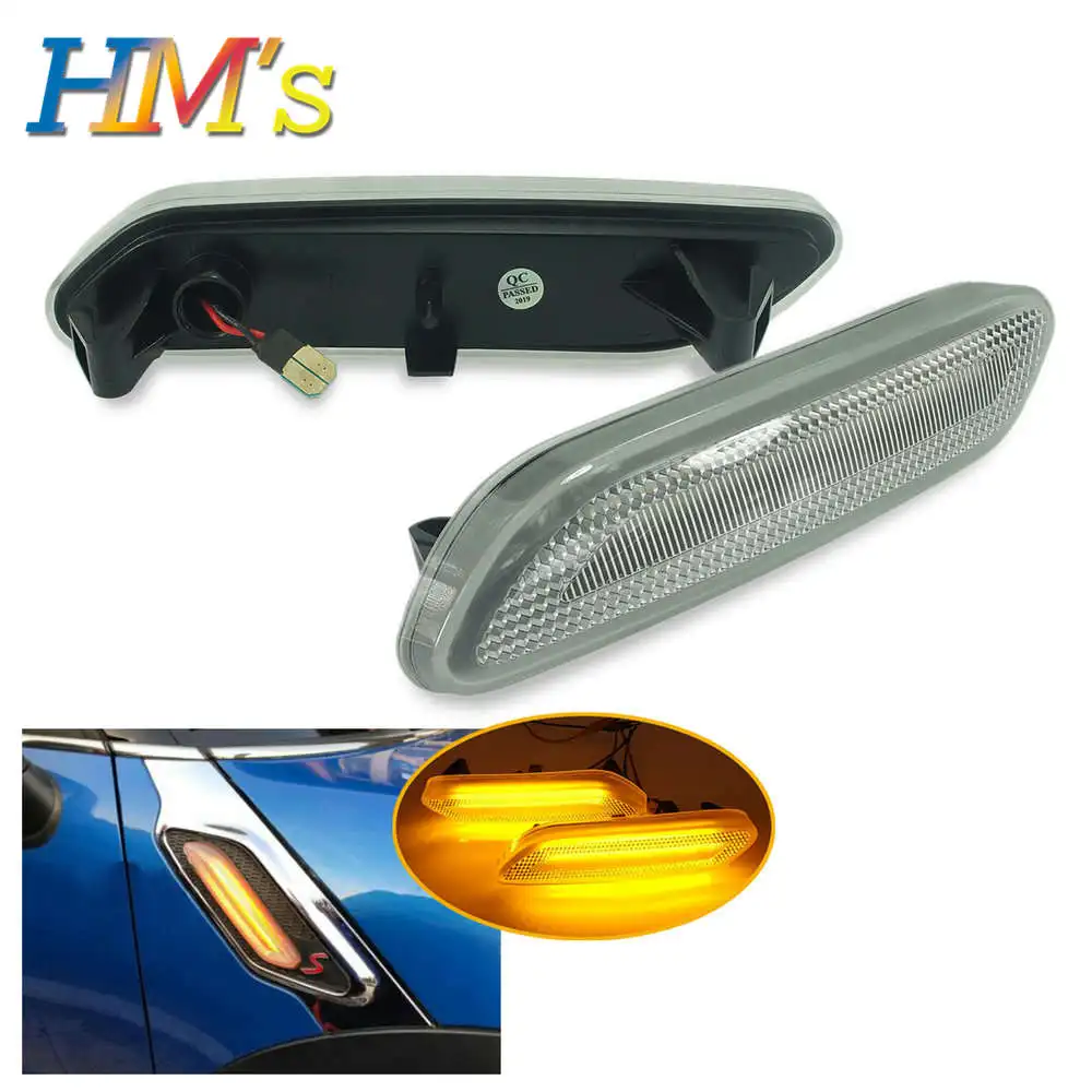 

For Mini Cooper R60 R61 2010-2017 2016 2015 LED Side Marker Turn Signal Lights For Mini Cooper R60 R61 LES Side Repeater lamps