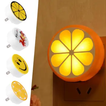 

LED Night Light Lamp Lighting Control Bedroom Home Decoration US plug AC 220V