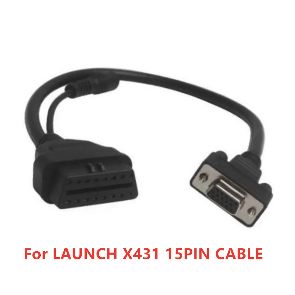 Car Conversion Cable Adapter work for LAUNCH X431 COM to obd2 obd 16pin for X431 Easydiag GOLO X431 IV DIAGUN III