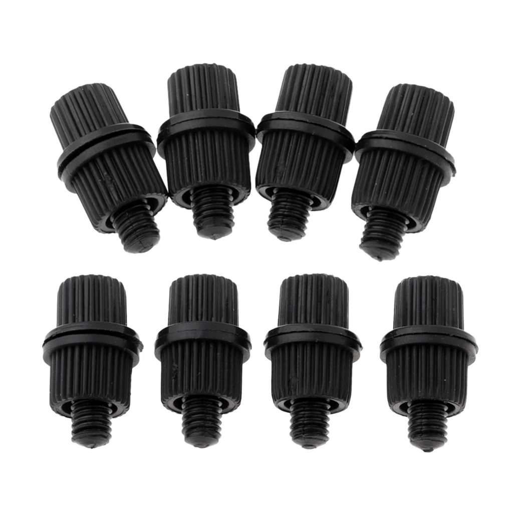 8Pcs Motorcycles Motorbike Nylon License Plate Frame Fastening Bolts Screws