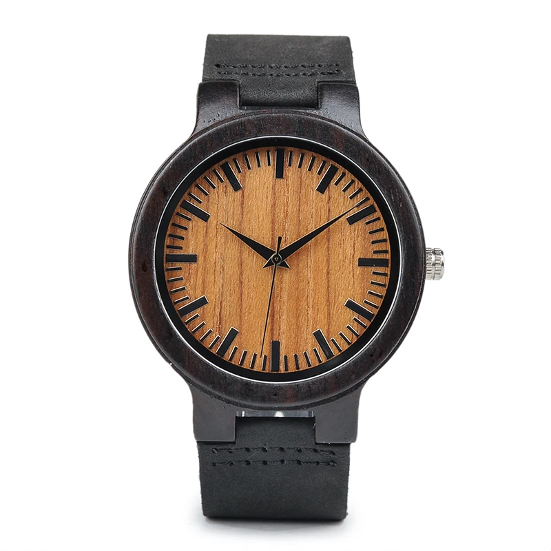 Reloj mujer BOBO BIRD деревянные часы ручной работы из натуральной кожи в подарочной бумажной коробке для него на Рождество и годовщину