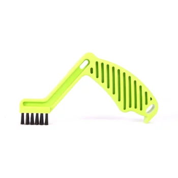 

2 In 1 Brush Clean Buffing Pad Detach Anytime Durable Safe Nylon Bristle Suitable For Cleaning Wax Sponge Polishing Brush