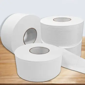 

Wood Pulp Toilet Paper Towel 4 Layers Embossed Food Grade No Core Tissue