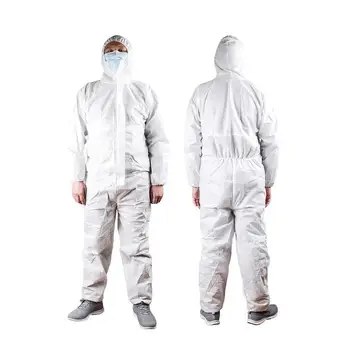 

Protective Suit Disposable Protective Clothing Antibacterial Anti-dust Chemical Protective Dust-proof Protection Clothing
