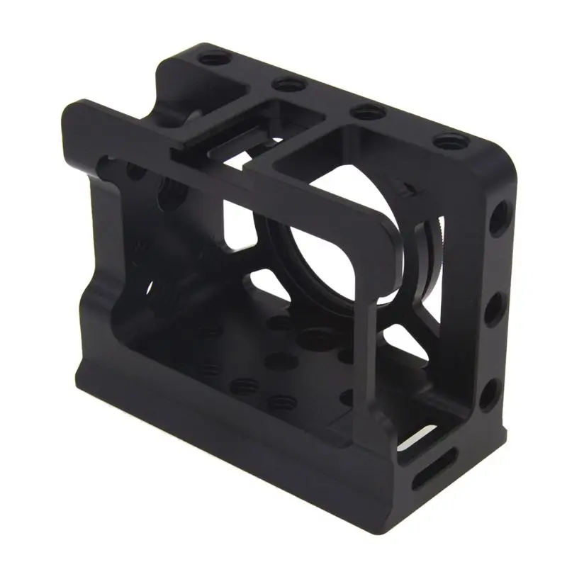 Black Aluminum Alloy Camera Cage with Build-in Tripod Quick Release Plate for Arca Swiss Locating Points for Sony RX0 2106 Acces