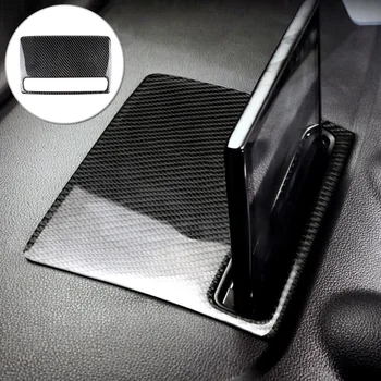 

Carbon Fiber Car Navigation GPS Panel Cover Trim Frame Auto Wraps For A3 8V 2012-2017 Interior Parts Decorations