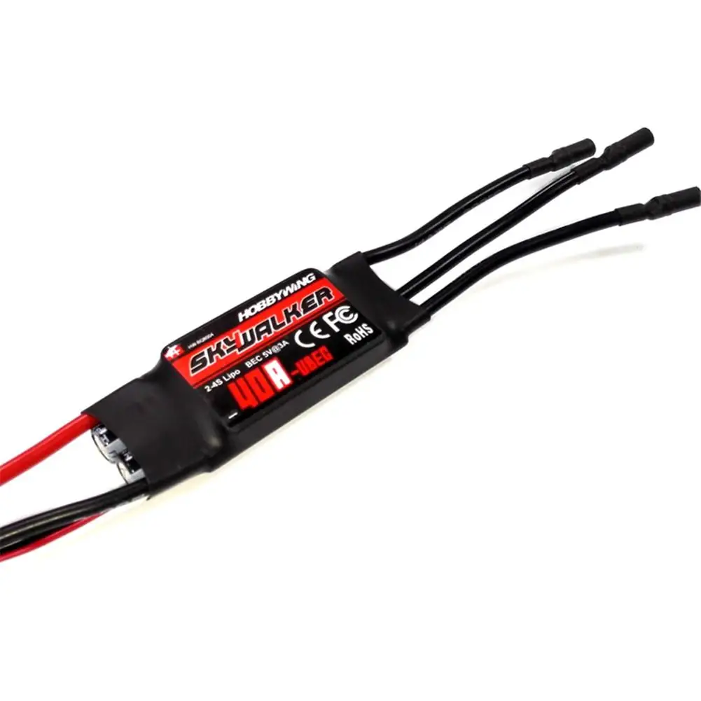 LeadingStar Hobbywing Skywalker 12A 20A 30A 40A 50A 60A 80A ESC контроллер скорости с UBEC для RC FPV Quadcopter