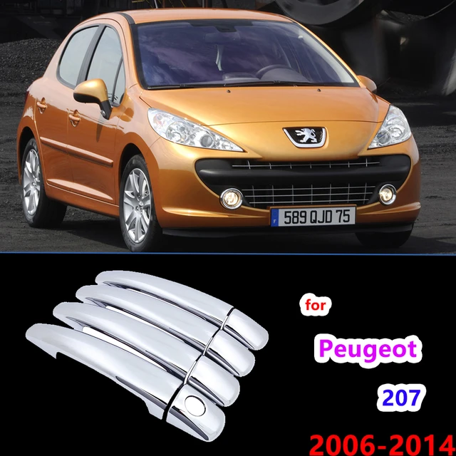 Garniture de Couverture Chromée Foy pour KIT 207 207SW SW CC 2006 ~ 2014,  Autocollants d'Accessoires de Voiture, Style existent Estate 2007 2008 2009  2010 - AliExpress