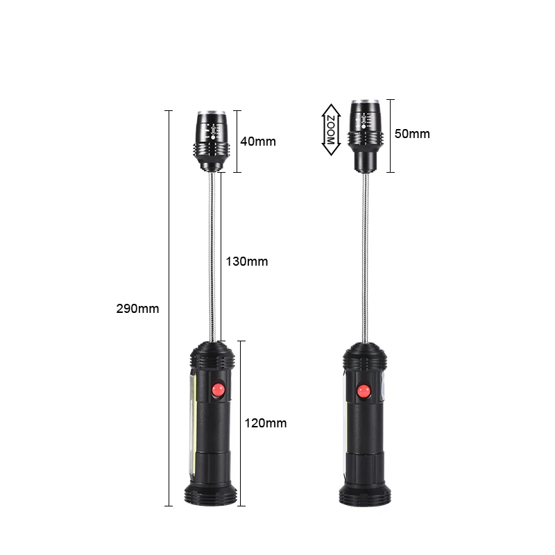 Comprar GIJOE LED luz de trabajo 18650 LM luz de trabajo portátil lámpara para barbacoa magnética impermeable usb recargable zoom uso 1 * linterna de batería