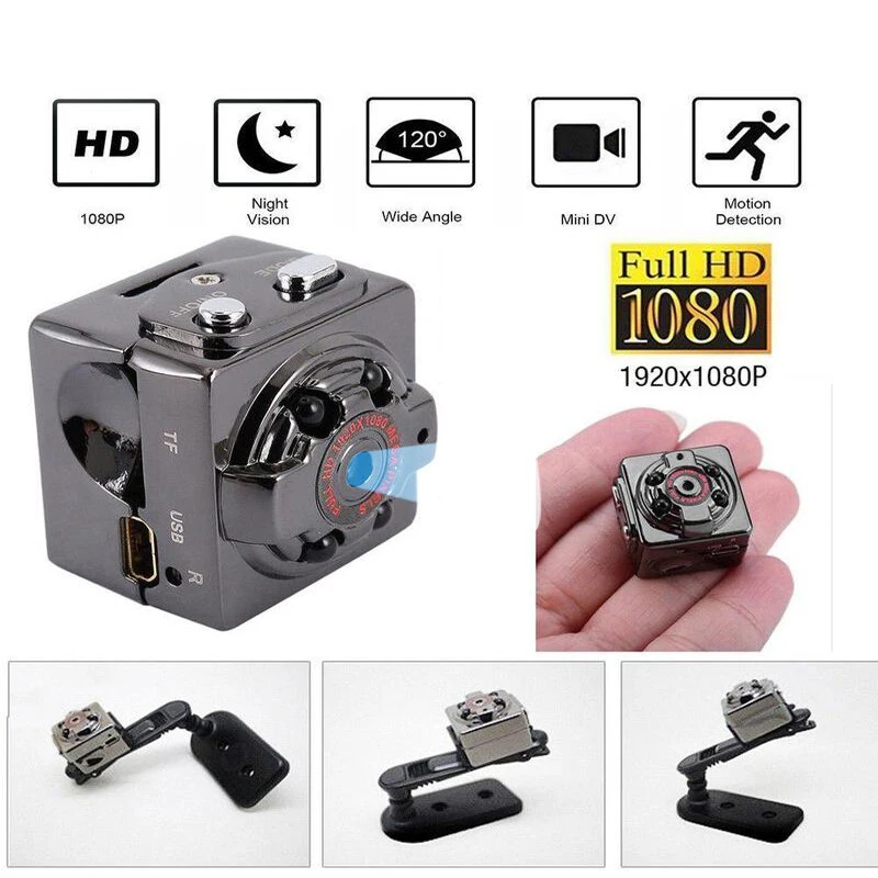 

Smart 1080p HD small secret Micro camera Video Cam night vision wireless body DVR DV small Minicamera