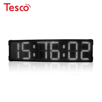

8" outdoor waterproof car race timr Singel-sided large LED horse race timer digital marathon countdown timer clock