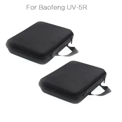 BAOFENG – étui de Radio bidirectionnel 2 pièces, sac à main Portable de rangement pour talkie walkie série UV 82 UV 5R 