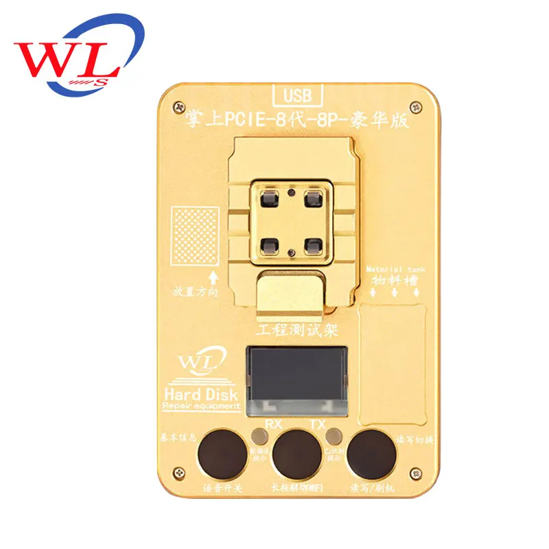  WL PCIE NAND programador para iPhone 8 8 X ios11 Pro HDD Número de serie SN herramienta Pro icloud 
