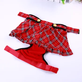 

Bitch Cute Red Flowe Physiological Pants Safety Pants Menstrual Pants Anti-harassing Panties Pet Pants