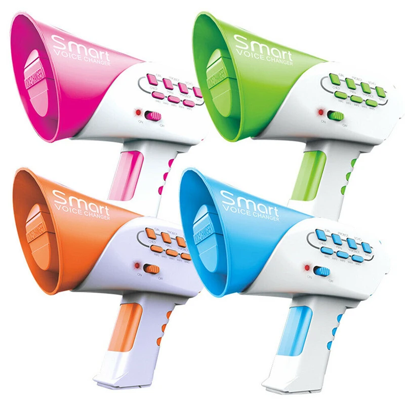

Children's Voice Changer Toys Creative Multi-channel Handed Loudspeaker Kids Puzzle Education Sound Changer Toy
