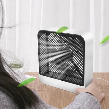 

USB Mini Desktop Fan Portable air Fan Desktop Space Cooler Personal Space Air Cooling Fan For Room Home Office Cooling Fan