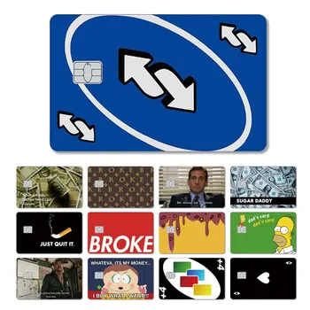 

Magic Shark 2020 New 3M PVC Cartoon Money Poker Skin Half Cover Sticker Case Film for Big Small Chip Credit Debt Card