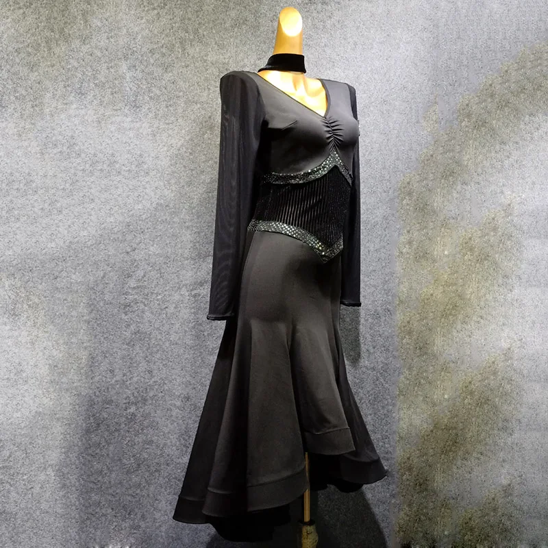 Ballroom Competition Dresses Woman Standard Dance Dress Flamenco Waltz Bullfighting Performance Wear Ladies Rave Outfit