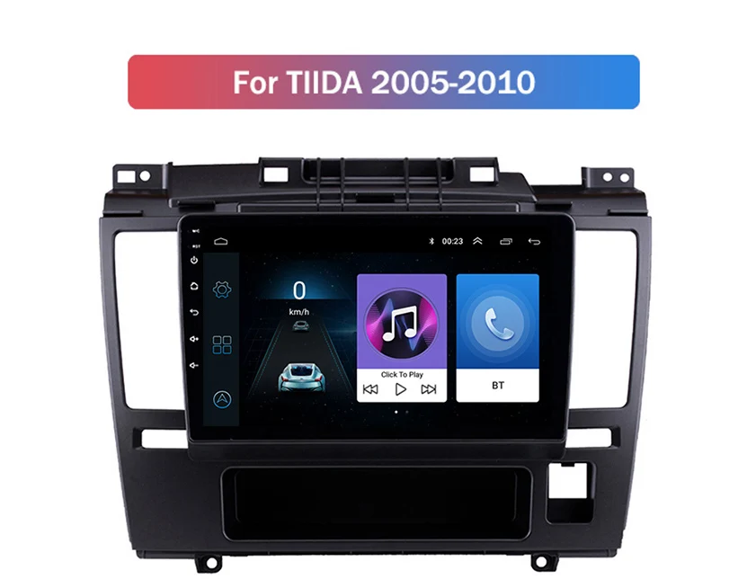 

10.1" Octa core 2.5D IPS screen Android 8.1 Car GPS radio Navigation for Nissan Tiida 2005-2010 with 4G/Wifi DVR OBD mirror link