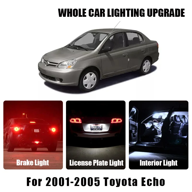 Стоп-сигнал парковочный фонарь белый янтарный красный светодиодный для Toyota Echo