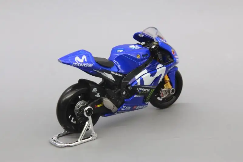 Maisto 1:18 Yamaha YZR-M1#25 Maverick Vinales модель мотоцикла в коробке