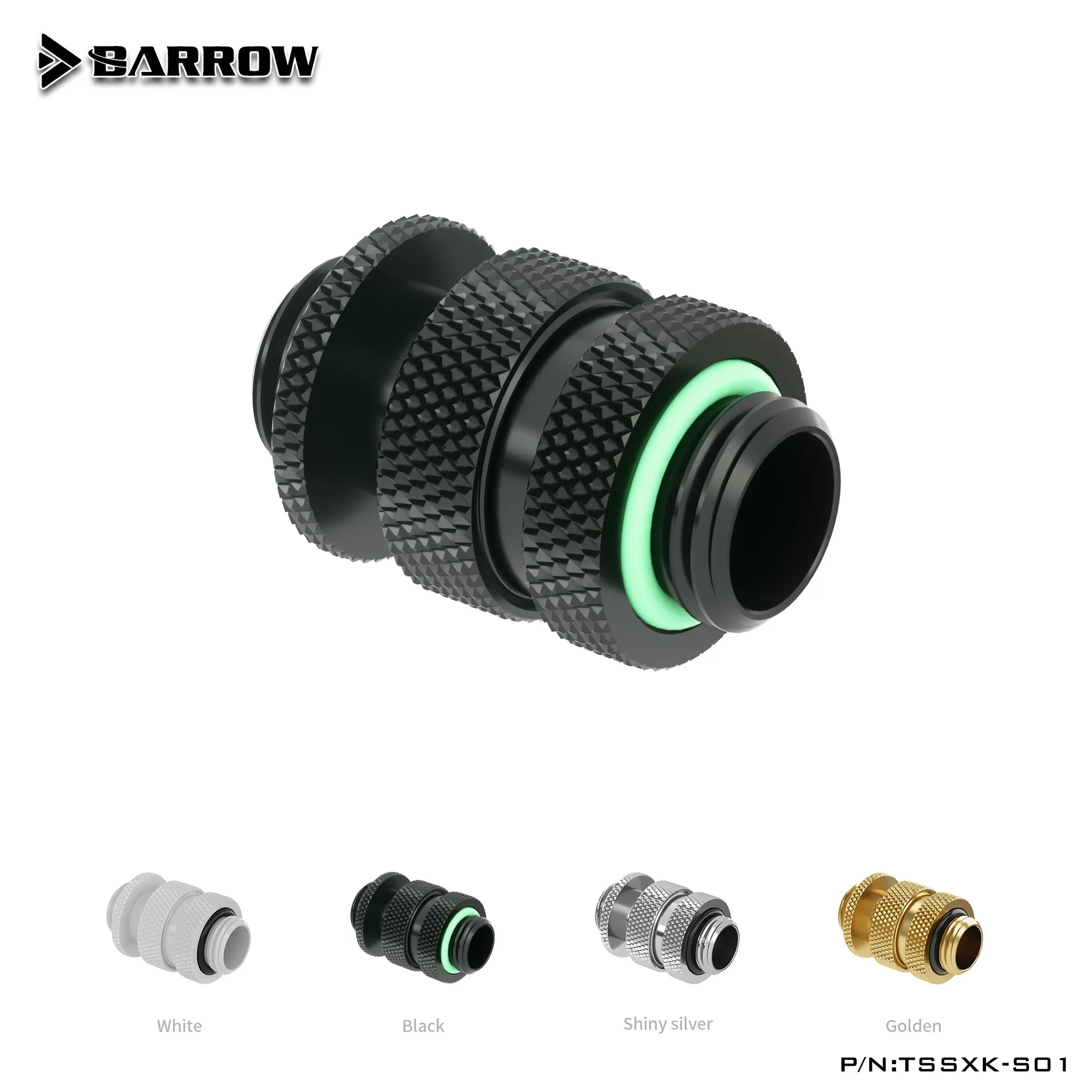 

Barrow 16-22MM water-cooled male-to-male rotary extension connector extender modification TSSXK-S01